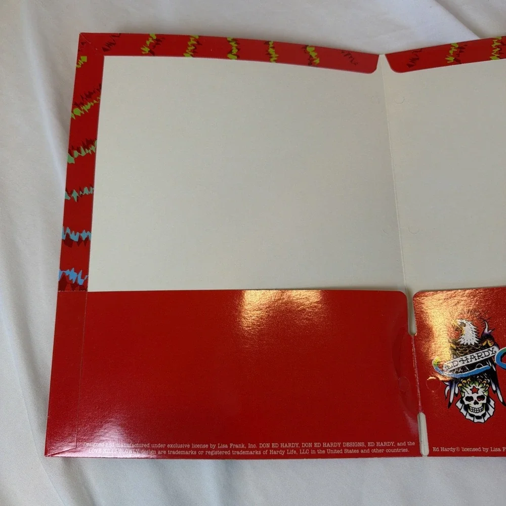 Lisa Frank Folder Ed Hardy Bulldog King Art Designs‎